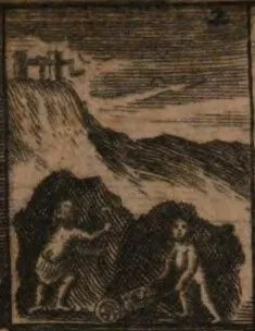 Bergmännerlein, Wichtelin et Unter-Irrdische : les petits hommes du sous-sol gravés par Thomas Cross pour l'Anthropodemus Plutonicus de Johannes Praetorius, 1666.
