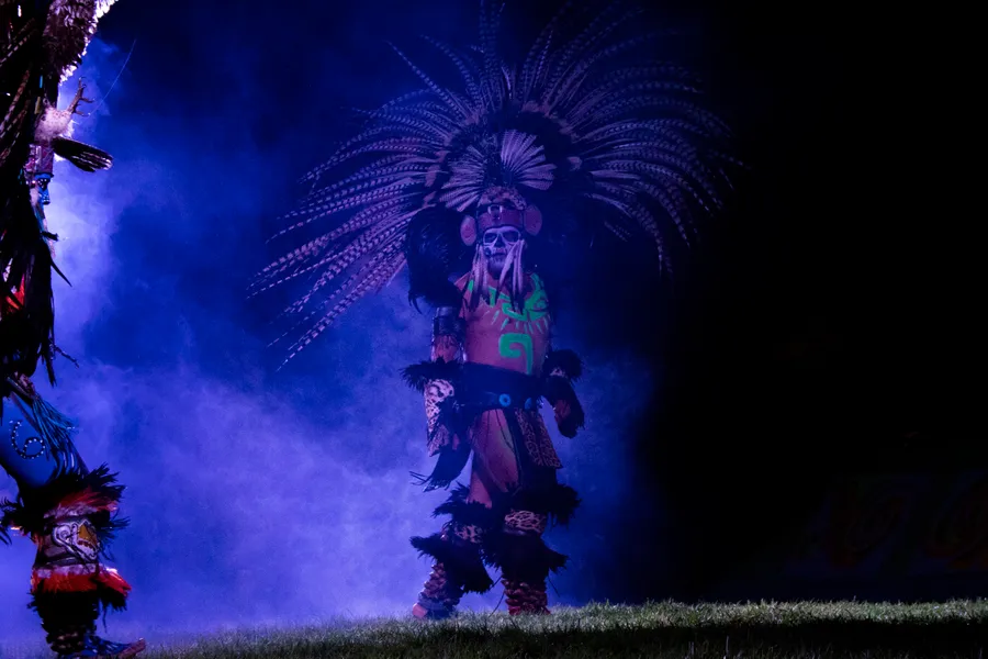 Représentation annuelle de la légende de la Llorona sur les canaux de Xochimilco, à Mexico.