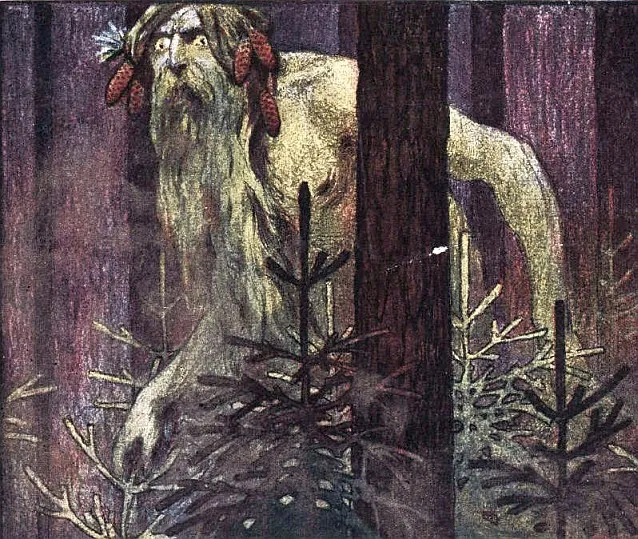 Le léchi vu par le peintre russe Viktor Vasnetsov, 1885.