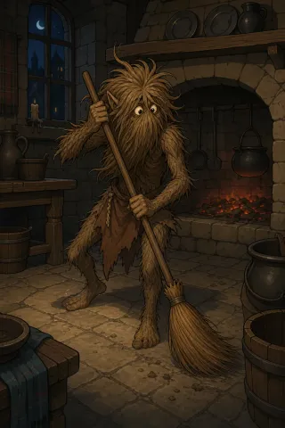 Brownie, créature du folklore (Écosse)