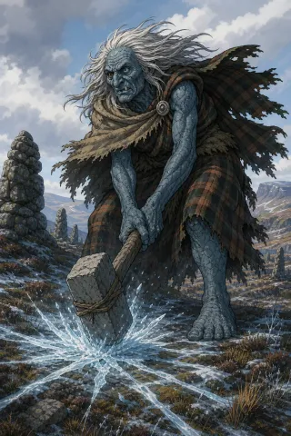 Cailleach, créature du folklore (Écosse)