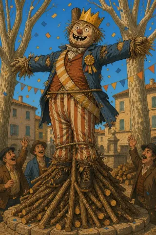 Caramantran, créature du folklore (Provence)