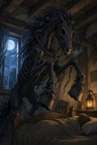 Cauchemar, créature du folklore (Normandie)