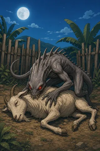 Chupacabra, créature du folklore (Porto Rico)