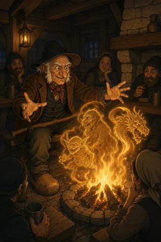 Le Conteur, créature du folklore (Bretagne)