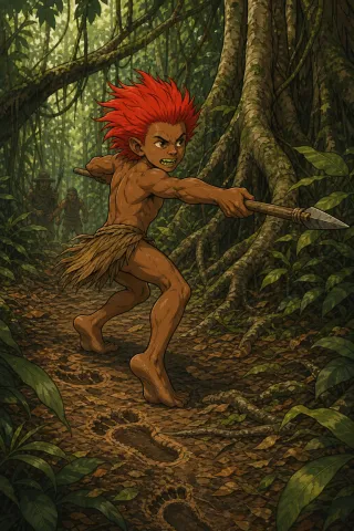 Curupira, créature du folklore (Amazonie)