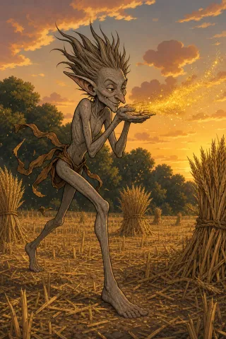 Farfadet, créature du folklore (Poitou)