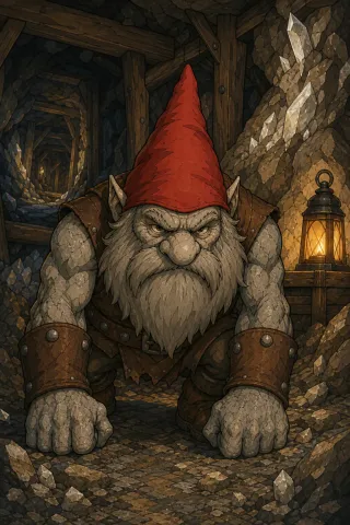 Gnome, créature du folklore (Alpes)