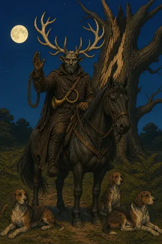 Herne le Chasseur, créature du folklore (Berkshire)