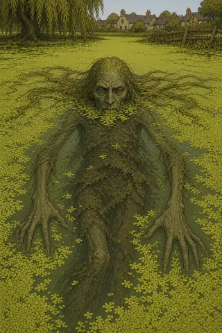 Jenny Greenteeth, créature du folklore (Lancashire)