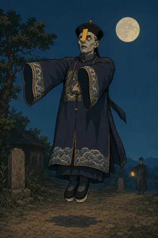 Jiangshi, créature du folklore (Chine)