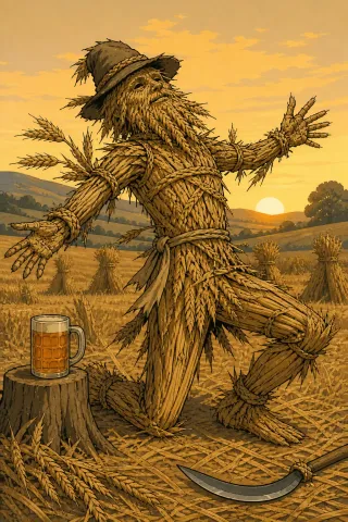 John Barleycorn, créature du folklore (Angleterre)