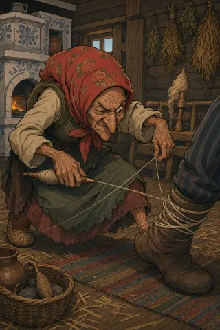 Kikimora, créature du folklore (Russie)