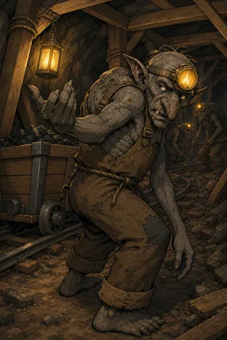 Kobold, créature du folklore (Harz)