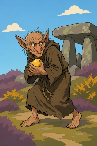 Korrigan, créature du folklore (Bretagne)