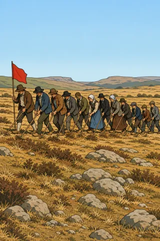 La Battue, créature du folklore (Gévaudan)