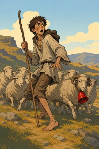 Le Berger, créature du folklore (Gévaudan)