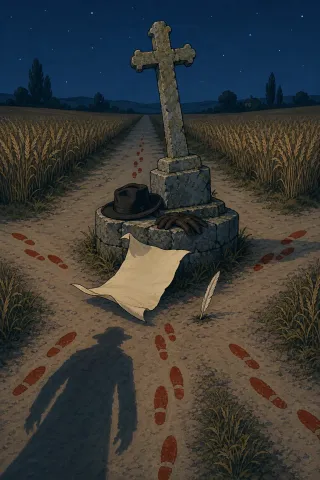 Le Pacte de minuit, créature du folklore (France, croisée de chemins)