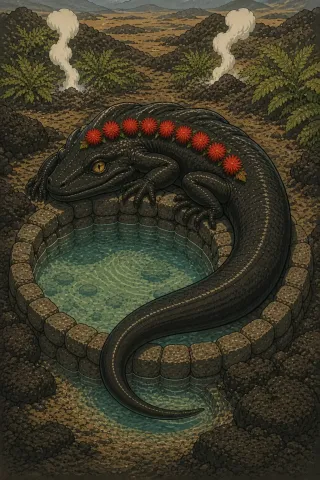 Mo'o, créature du folklore (Hawaï)
