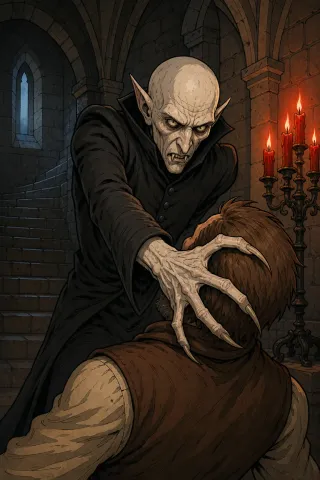 Nosferatu, créature du folklore (Transylvanie)