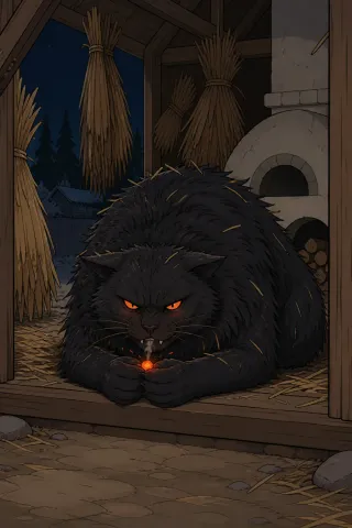 Ovinnik, créature du folklore (Russie)