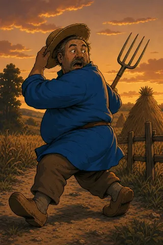 Le Paysan, créature du folklore (Berry)