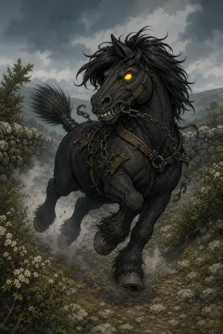 Pooka, créature du folklore (Irlande)