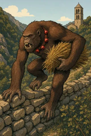 Simiot, créature du folklore (Vallespir)