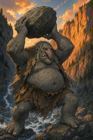 Troll, créature du folklore (Norvège)