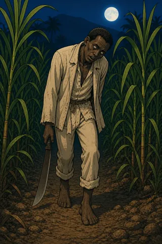 Zombi, créature du folklore (Haïti)