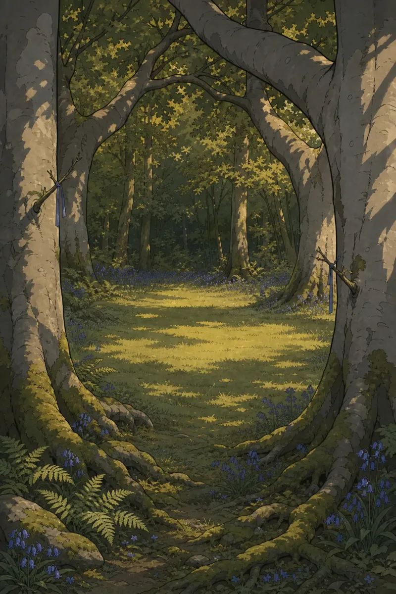 Forêt de Brocéliande, lieu légendaire du jeu Crie au loup