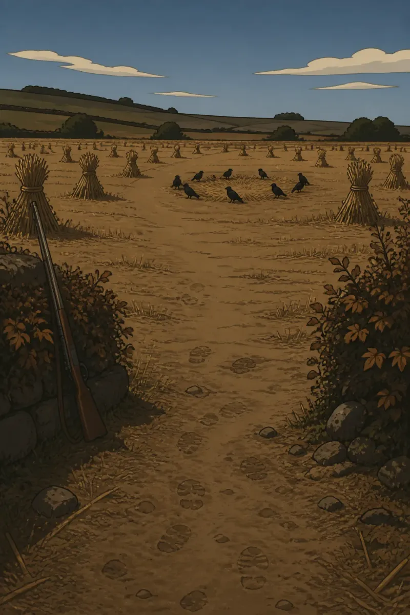 Champ de la battue, lieu légendaire du jeu Crie au loup