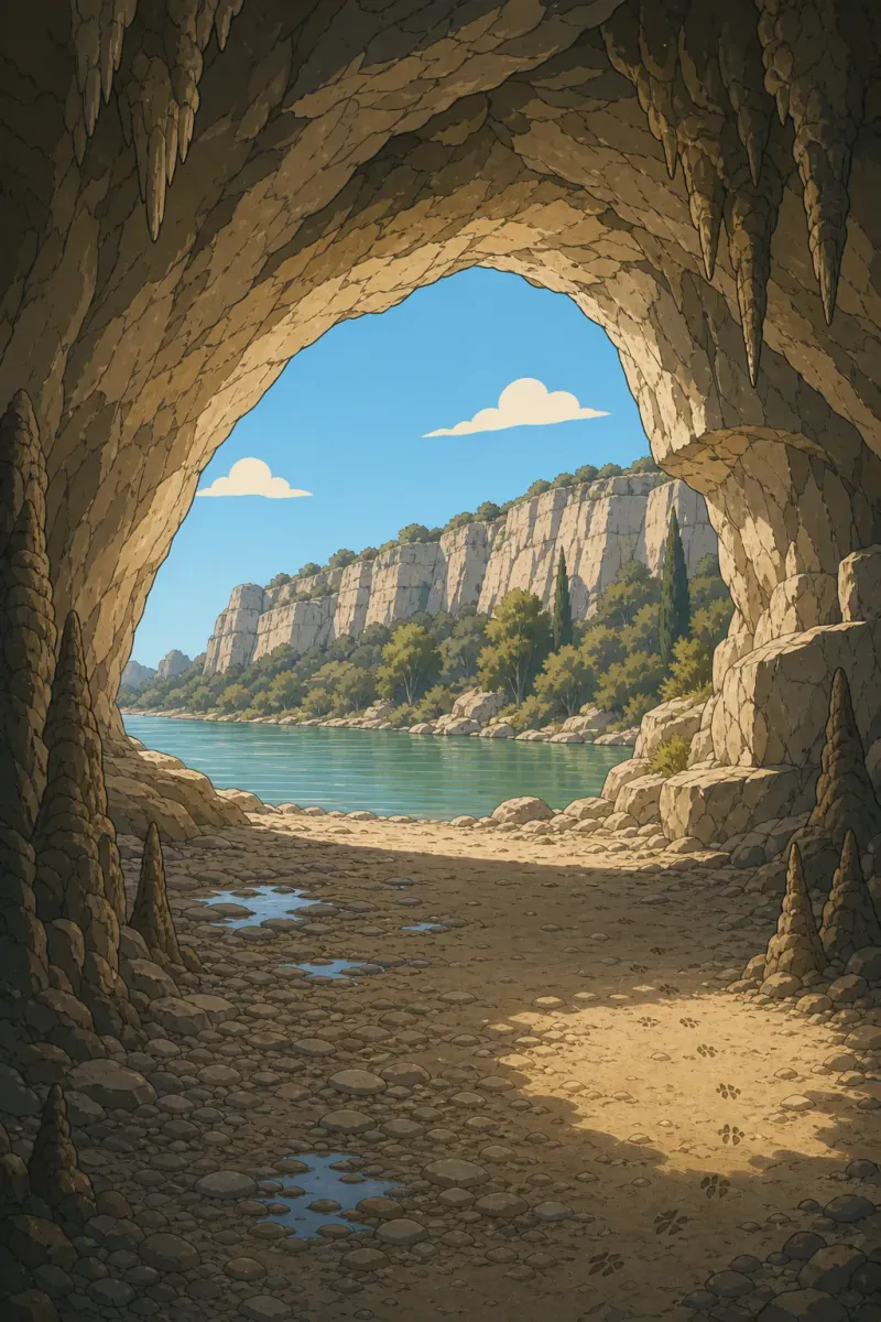 Grotte du Drac, lieu légendaire du jeu Crie au loup
