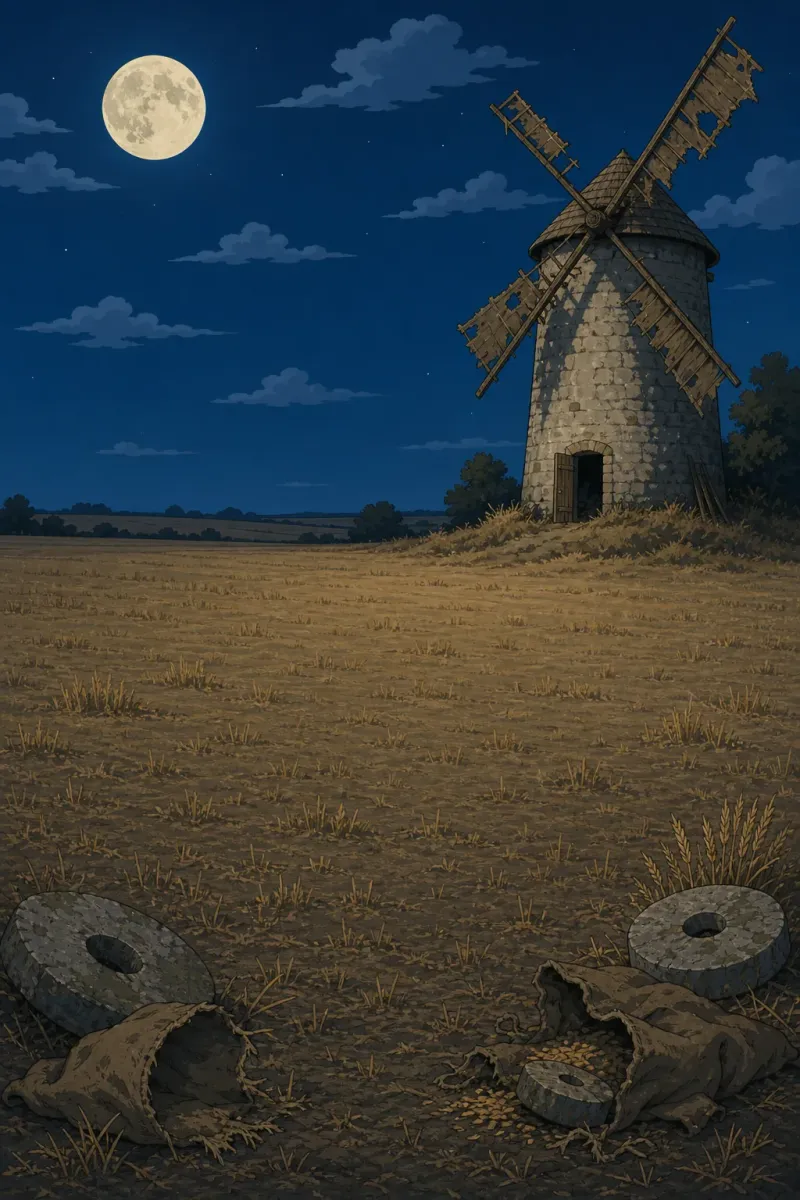 Moulin hanté, lieu légendaire du jeu Crie au loup