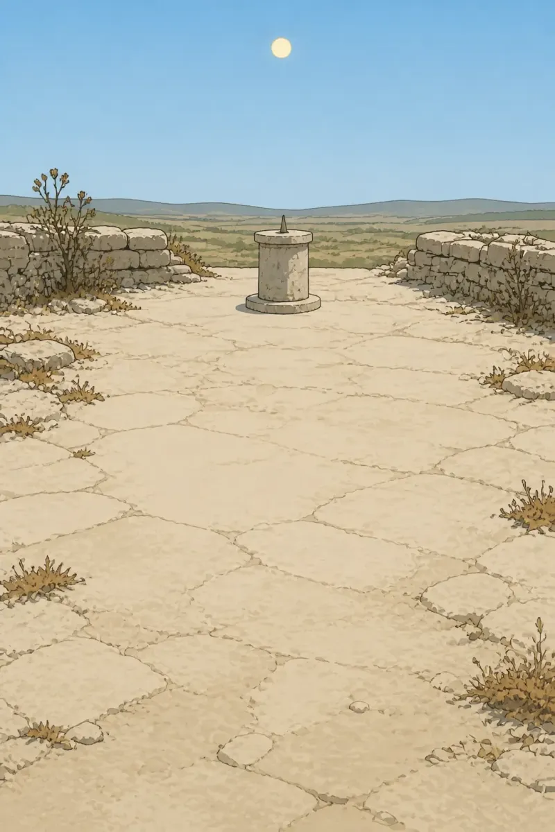 Plein midi, lieu légendaire du jeu Crie au loup