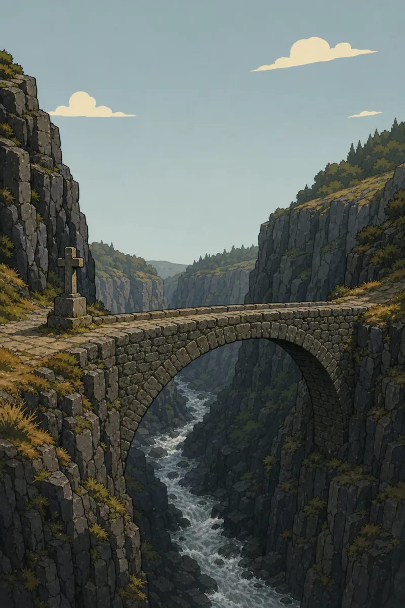 Pont du Diable, lieu légendaire du jeu Crie au loup